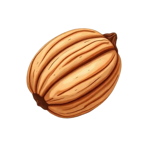 Walnut illustration representing baby's stomach size at Day 3
